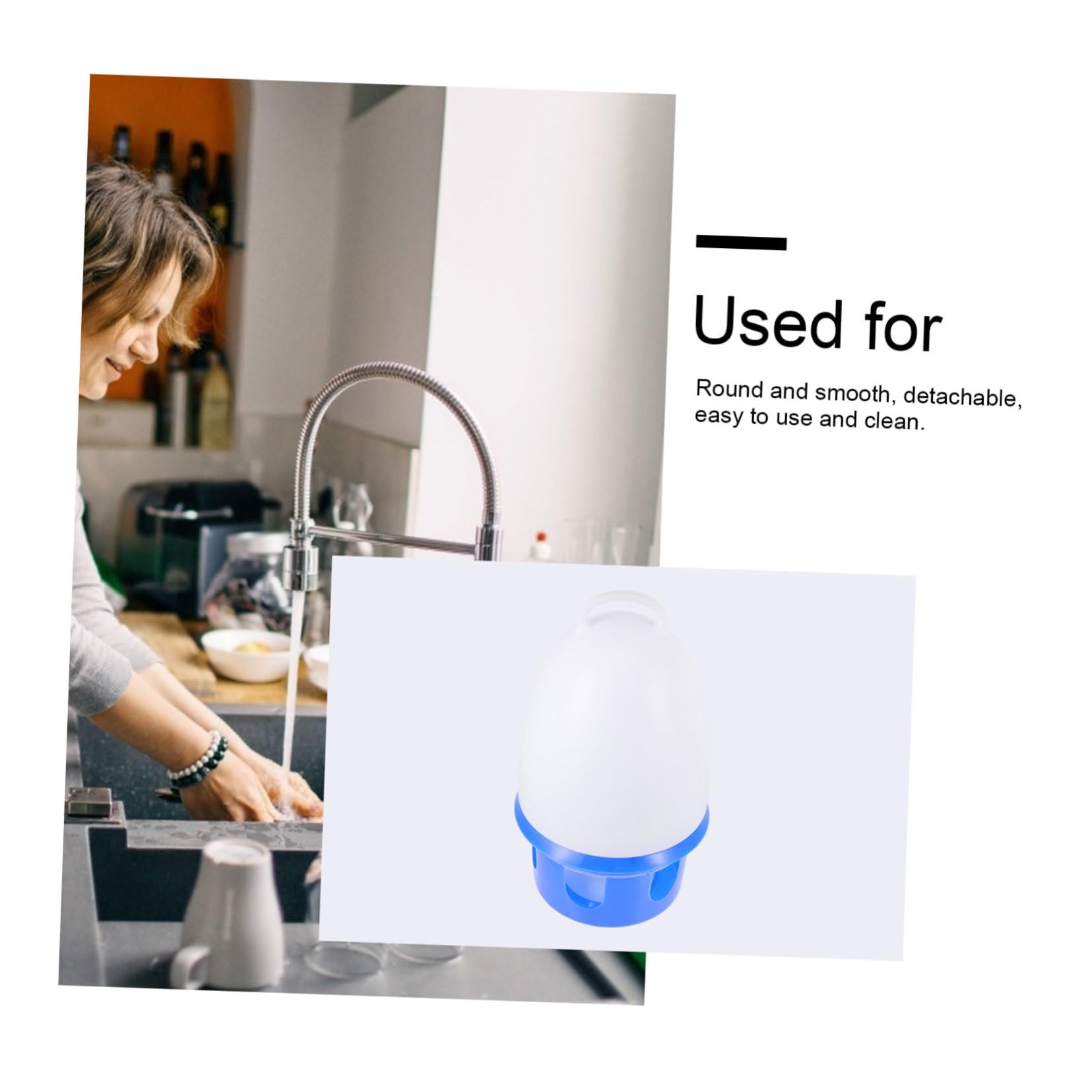 Abreuvoir pour Pigeons Autonome, Facile à Nettoyer, PVC Bleu