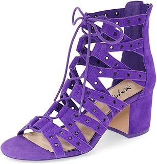 purple gladiator sandals