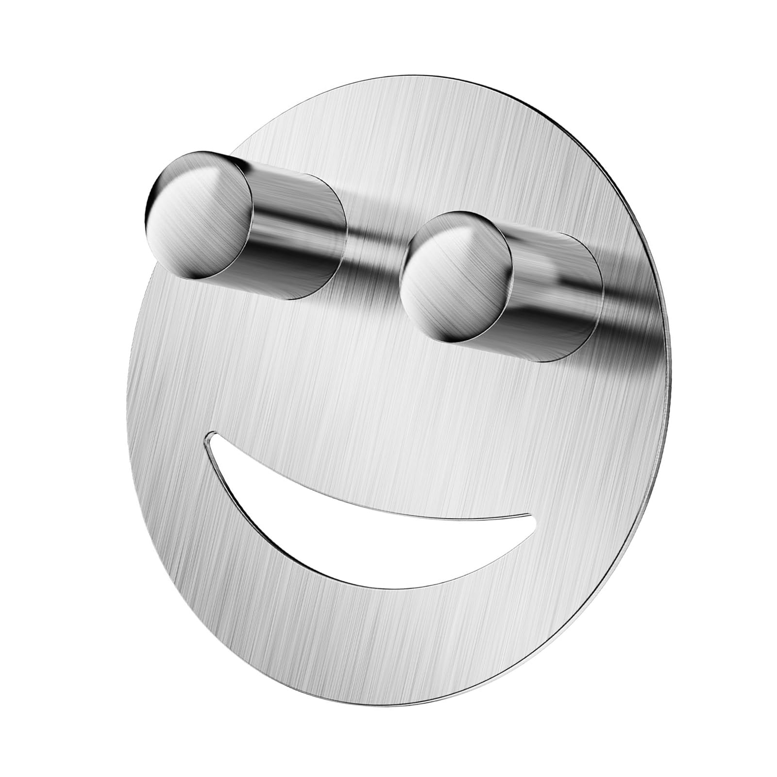 Woedpez Smiling Face Sponge Holder, Stainless Steel with Rustproof Wall Mount, for Bathroom Sink and Kitchen Sponge St Rustproof Sink Shelf