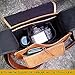 rofozzi Icon Unisex Raw Leather DSLR Camera Bag