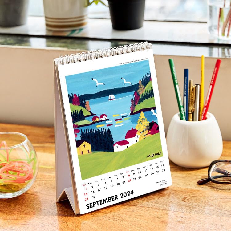 Image of Tallenge - Maud Lewis - Canadian Folk Artworks - 2023 Wall Calendar - 12 x 17 Inches (Paper, Wall Calendar)
