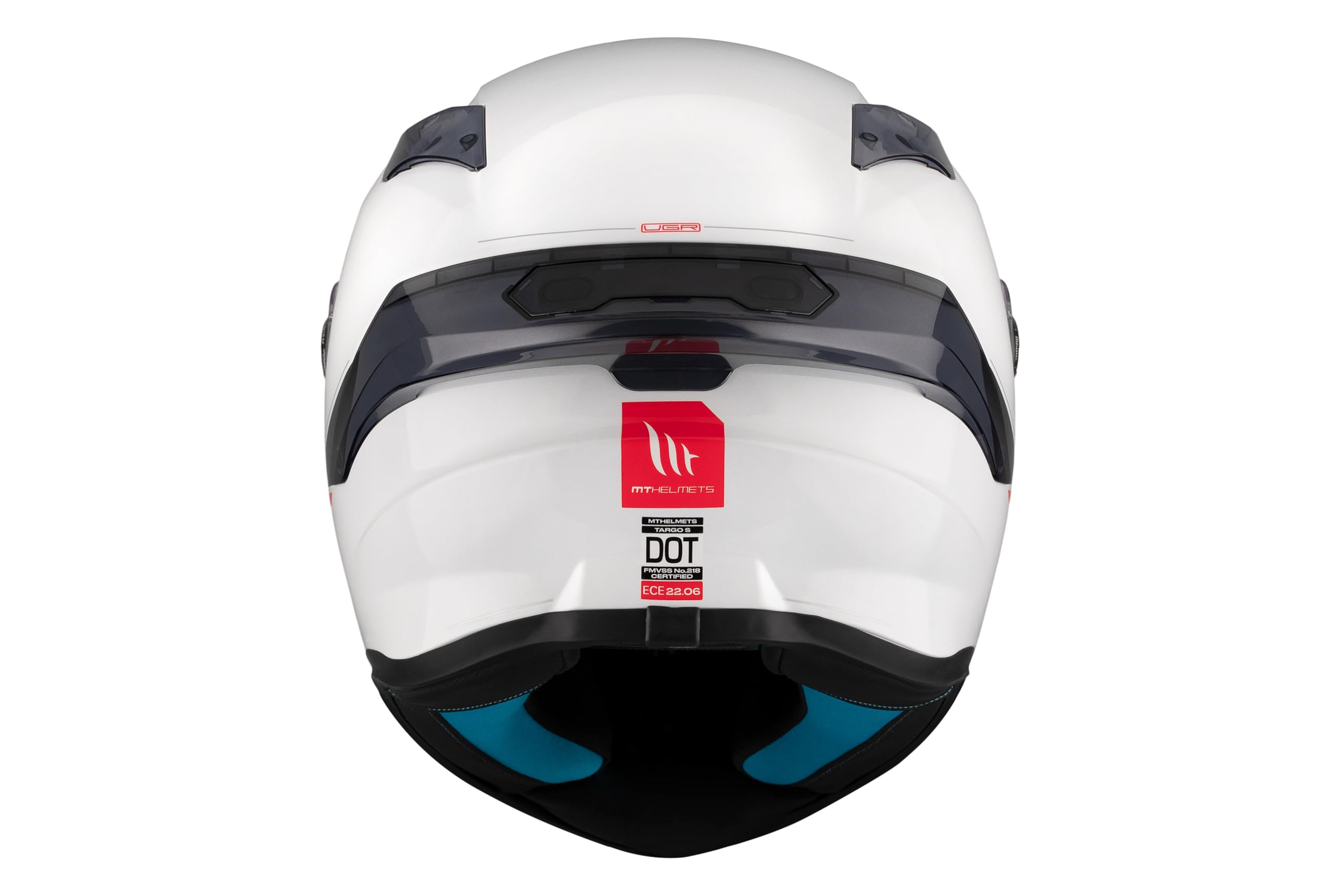 MT Helmets Targo S – Casco Moto Integral con Visor Solar Full Vision, Pantalla Compatible con Pinlock, Interior Lavable y Cierre Micrométrico | Calota HIRP | Homologado ECE 22.06 & DOT