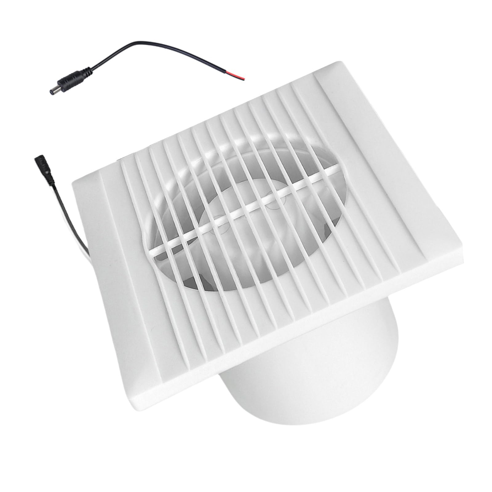 Wall Mount 12V2.4W Exhaust Fan High Speed Ventilation Systems Fan for Greenhouse Shed and Garage Air Circulations Exhaust