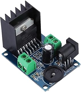 Wendry Dual Channel Amplifier Board, TDA7297 2 * 15W Dual-Channel Digital Stereo Audio Power Amplifier Module Board Suitable for 4-8 Ohms 10-50W Speakers