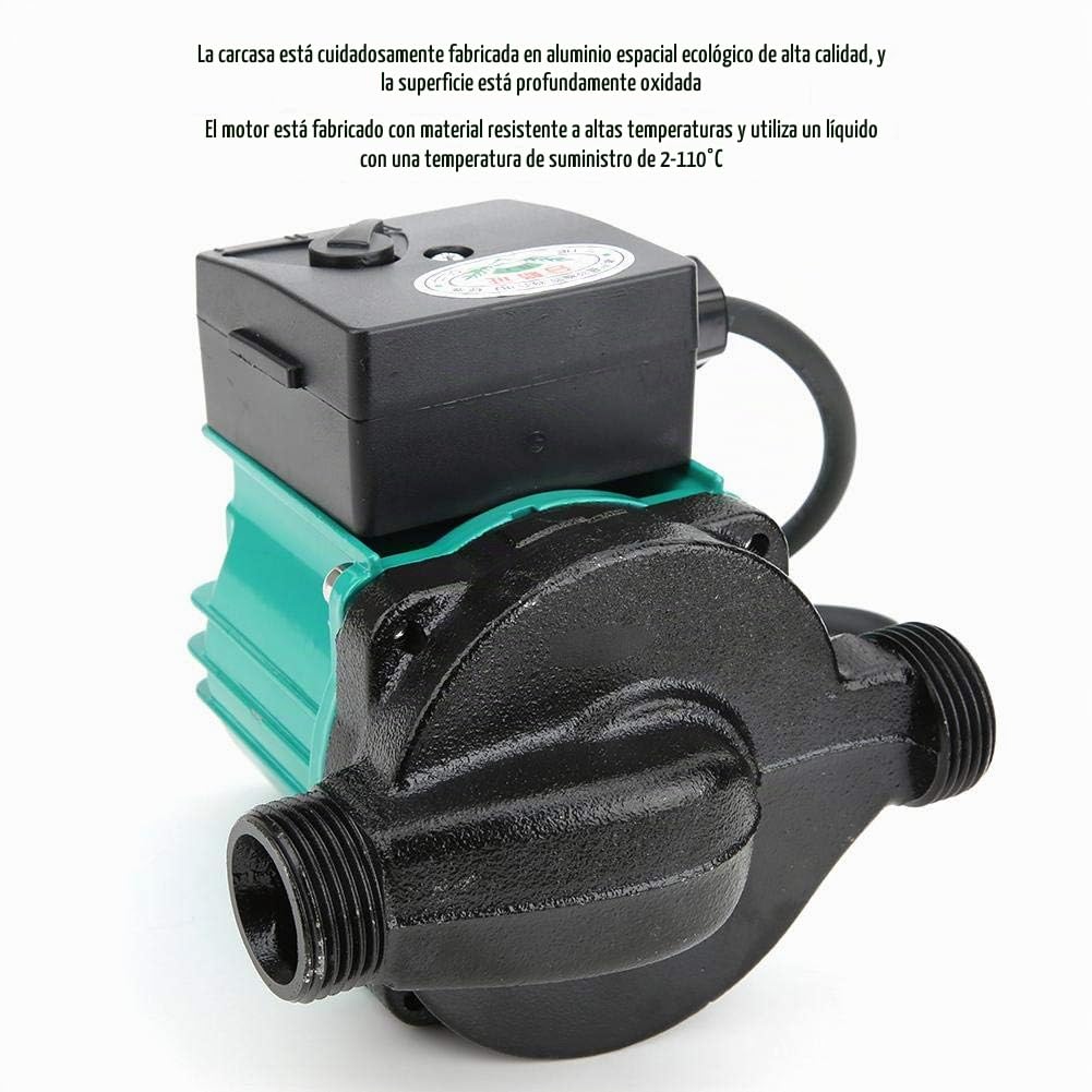 Bomba de Circulación Ultra Silenciosa 100W 220V 50HZ 0.4A 3/4in Automática Portátil, Bomba de Agua para Acuario con Motor de Alambre de Cobre
