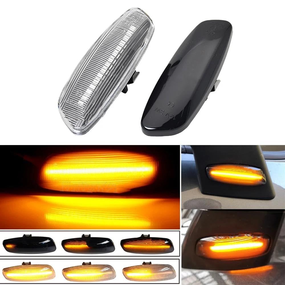 Indicatore Direzione Laterale Per Peugeot 207 308 Per RCZ 2010 2011 2012 2013 2014 2015 Indicatore Laterale Ripetitore Indicatori Direzione Accessori Auto | Dynamic Crystal