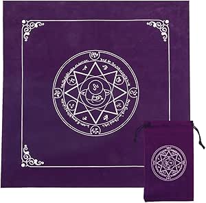 Pendelkleed Pentagram en Maanfases - Paars Pendelkleed Pentagram en Maanfases - Paars