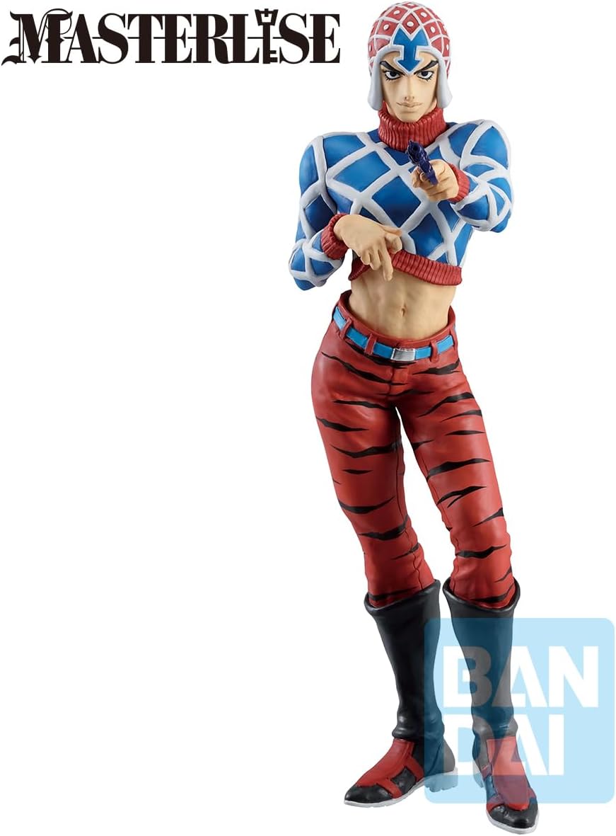 Ichibansho Figure - JoJo's Bizarre Adventure - Guido Mista (Golden Wind), Bandai Spirits Masterlise Collectible Statue