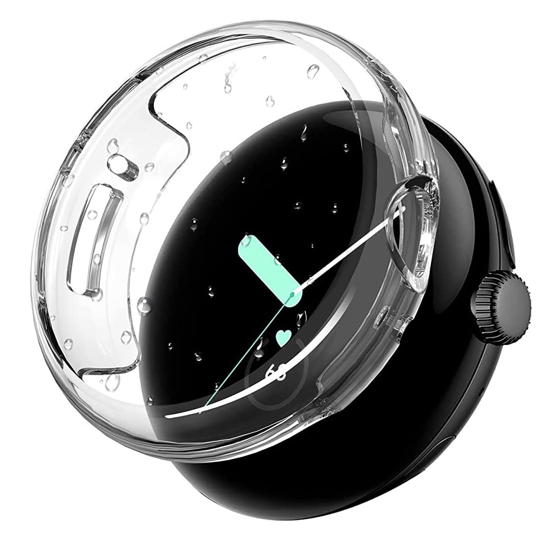 M.G.R.J® Soft TPU Front Protection Case Cover for Google Pixel Watch (Flexible|Silicone|Clear) (B0BNXKLFS4) Amazon Price History, Amazon Price Tracker