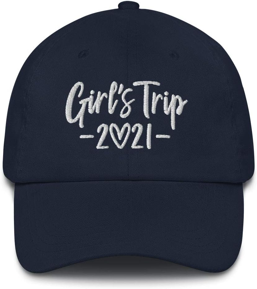 Girls Trip 2021 Weekend Embroidered Hat Girl's Road Trip Travel Family Vacation Clothing
