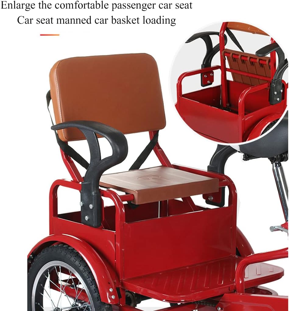 Three Wheel Bike Folding Adult Tricycle 16 INCH 3-Wheel Bicycle Trike Bike Bicycle for Recreation Shopping Men's Women's Bike Picnic Cycling Pedalling