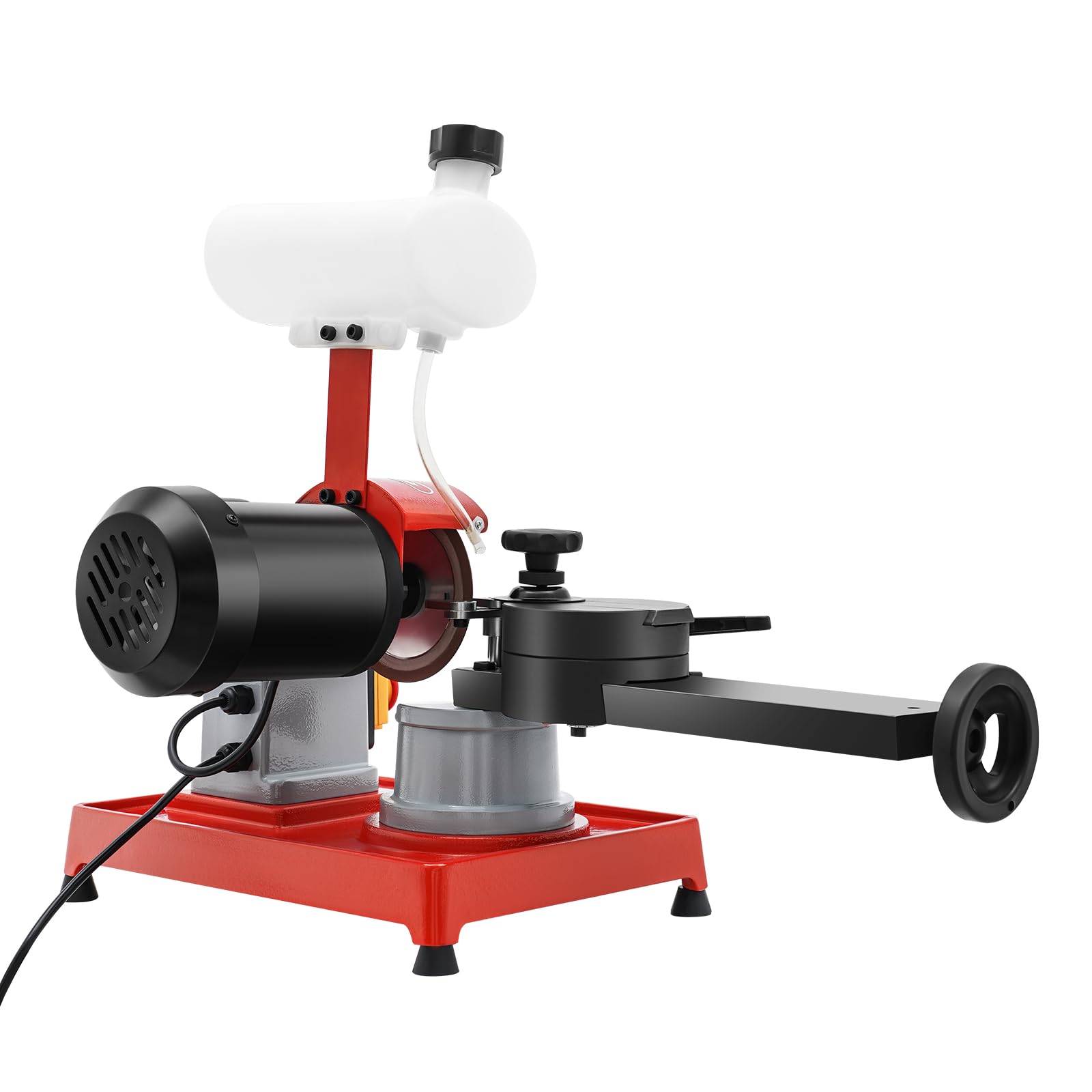 Brzeszczot szlifierki, 230 V, 370 W, ostrzałka do piły tarczowej, 2850 obr./min, średnica robocza 80-700 mm, kąt regulacji: ±20°, do obróbki drewna, produkcji na bazie drewna