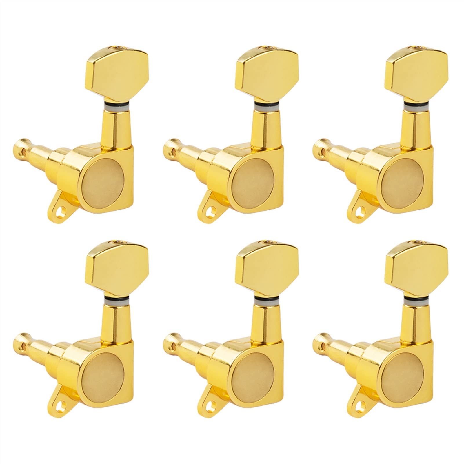 Meccanico accordatore 6L Acoustic Guitar Tuning Pegs Mechine Heads Sintonizzatori Per Chitarra Elettrica/Acustica Tuning Pygs Fai Da Te Chitarra A Sinistra