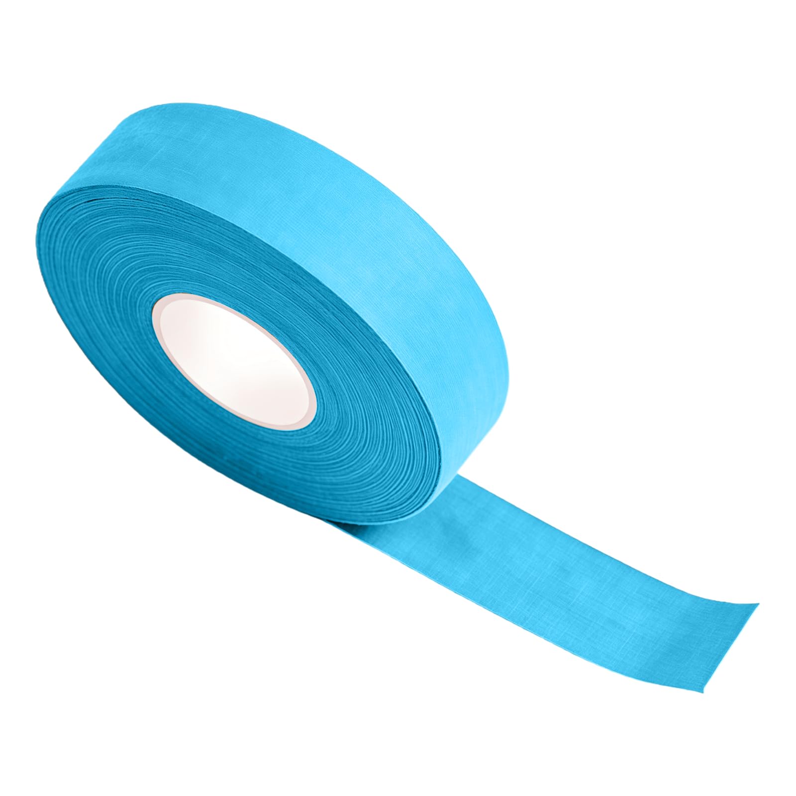 NAUZE 25m X 25mm Hockey Stick Tape Polyester-Cotton Field Hockey Stick Grip Tape Anti Slip Cloth Ice Hockey Tape for Ice Hockey Tennis Golf (Blue)