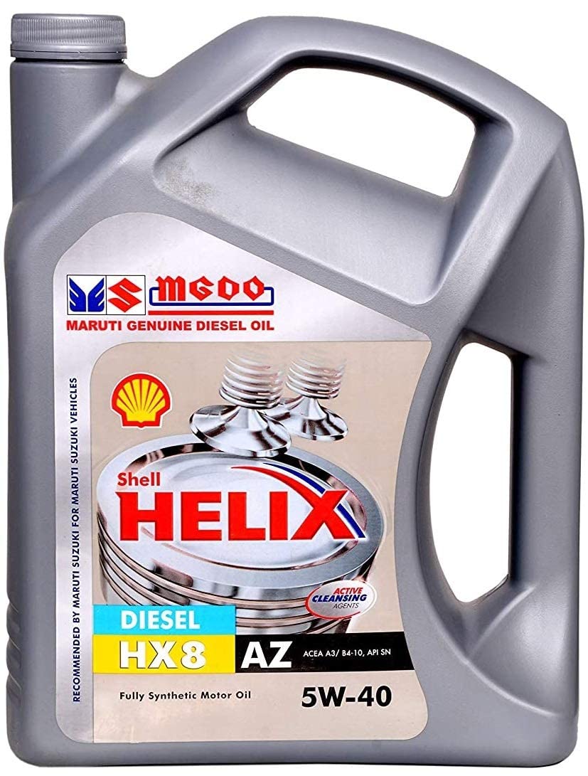 INDIA AUTO LUBRICANT Shell Helix Fully Synthetic MGDO HX8 AZ 5W-40 ACEA ...
