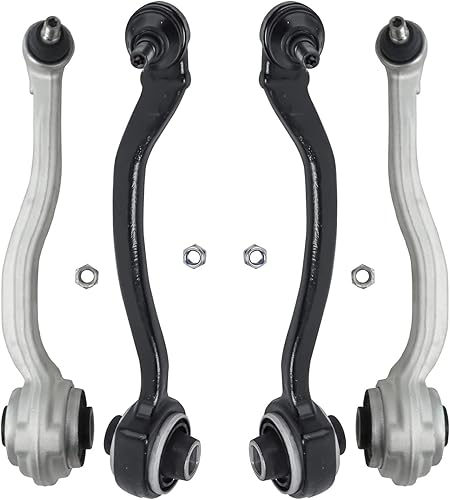 Miniatura 1000 de Detroit Axle - Kit de brazos de control delanteros de 4 piezas para Chevrolet Aveo Aveo5 Pontiac G3 Wave Wave5 Suzuki Swift+, 2 brazos de control