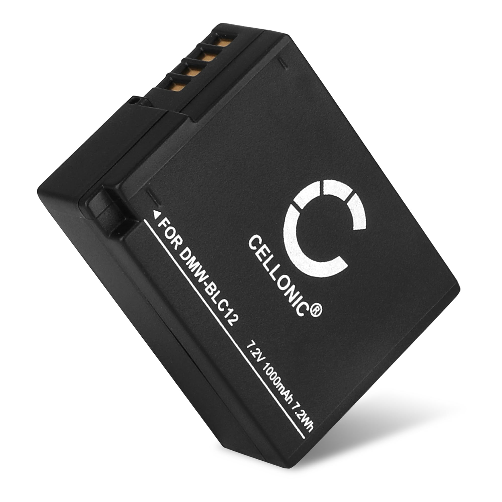 CELLONIC 1x Batería para Cámara Compatible con Panasonic Lumix DMC-FZ1000, Lumix DMC-FZ300, Lumix DMC-FZ2000, DMW-BLC12 - (1000mAh, 7.4V)