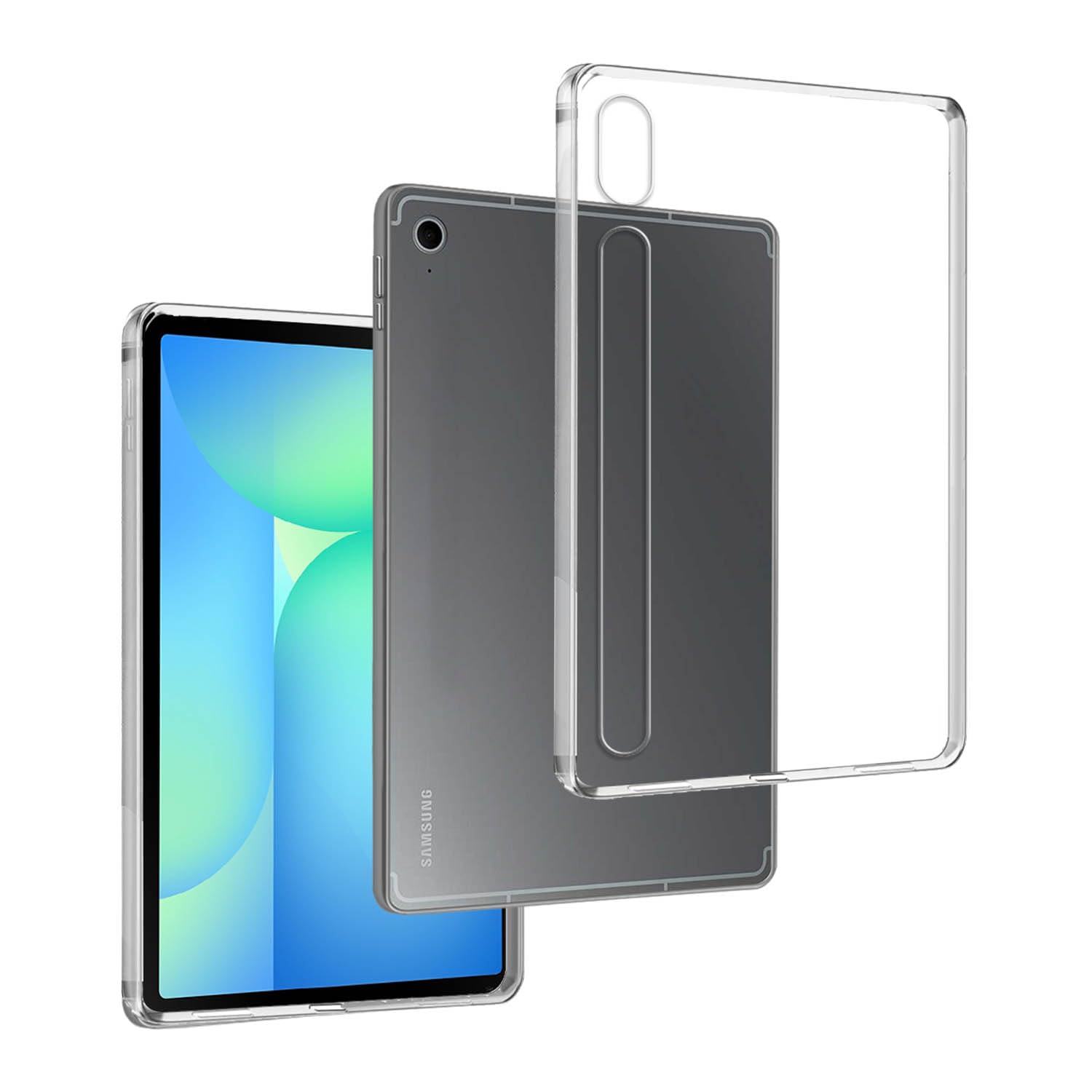 Cover in Gel TPU Trasparente per SAMSUNG GALAXY TAB S10 FE 10,9" - S10 LITE 10,9", Ultra Sottile 0,33 mm, Morbido Flessibile, Custodia Silicone