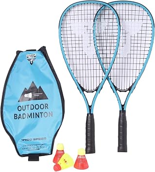 Talbot Torro Outdoor Badminton Speed Badminton Rackets 2 and Shuttlecocks 3 with Portable Carrying Case Domestic Genuine Product
