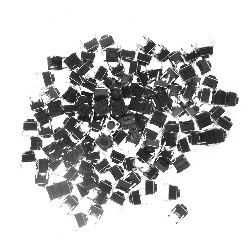 200 Interruttori Tact Button 6x6x5mm - PCB Momentary Switch SPST, 4 Pin, Per Elettronica - Foto 6