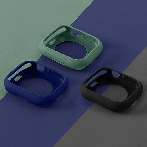 Miniatura 2 de Funda para Apple Watch sin protector de pantalla 1.614in Series 78 de TPU suave y flexible, ultradelgada, ligera, parachoques protector para iWatch