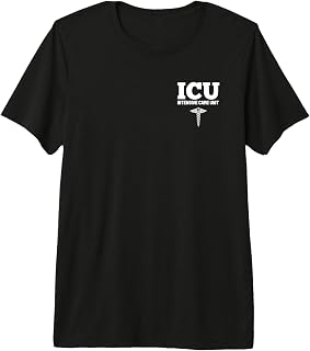 ICU Registered Nurse Intensive Care Unit RN Staff Uniform Premium Tri-blend T-Shirt