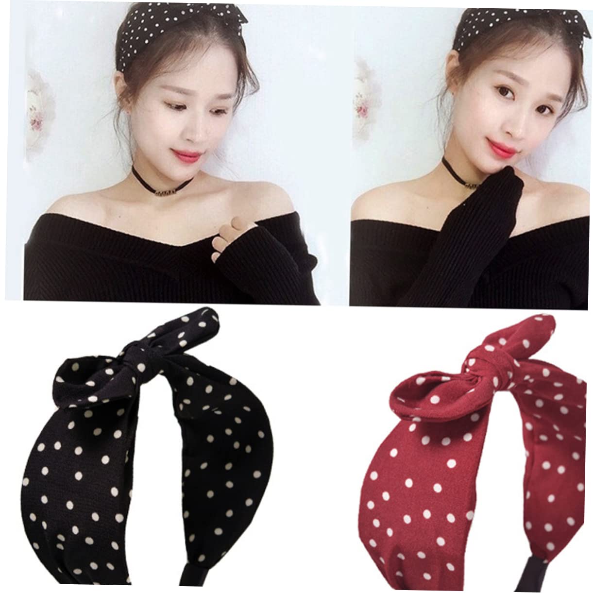 DOITOOL 12pezzi Cerchietti Per Stile Leopardato Di Fasce Con Nodo e Design Elegante Per Donne e Ragazze Perfetti Per Occasioni Speciali e Uso Quotidiano Giallo Rosso Verde