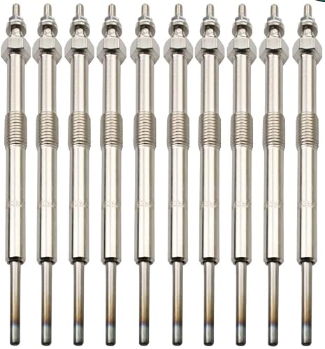 12639701 Professional Double wire 9G Glow Plugs For Chevy & GMC Silverado Sierra Duramax Glow Plug 6.6L V8 LMM LML LBZ LGH LLY For Chevy Auto Parts Ignition System Glow Plug 97364968 10pcs