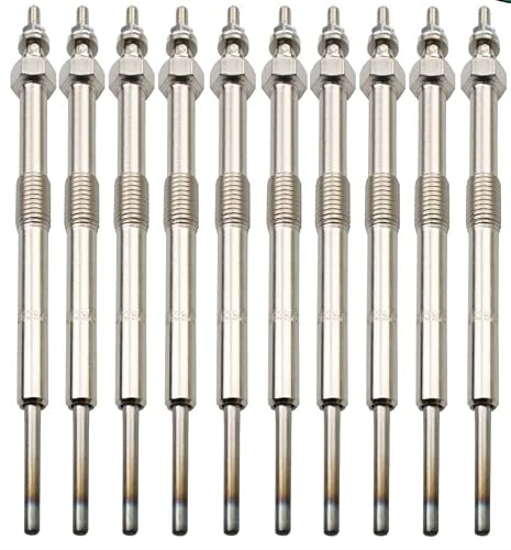 12639701 Professional Double Wire 9G Glow Plugs For Chevy & Gmc Silverado Sierra Duramax Glow Plug 6.6L V8 Lmm Lml Lbz Lgh Lly For Chevy Auto Parts Ignition System Glow Plug 97364968 10Pcs #TOP3