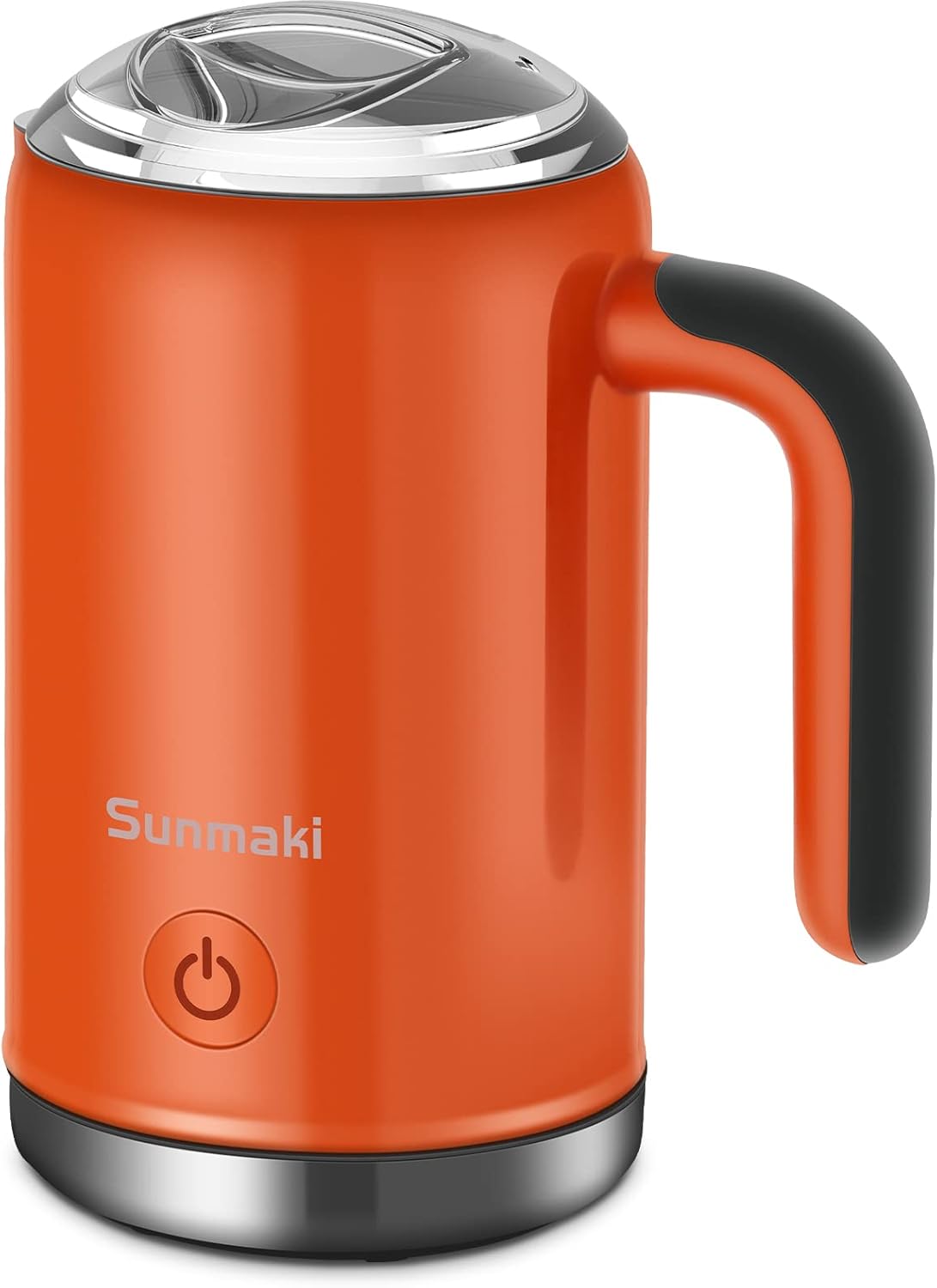 Sunmaki Electric Milk Frother, Milk Steamer Frother for