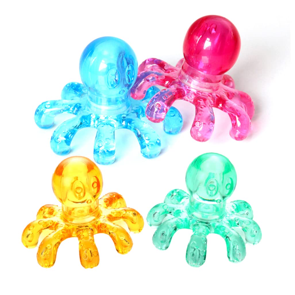Octopus Massager, Handheld Neck and Back Massager, Slimming Family Self Massager