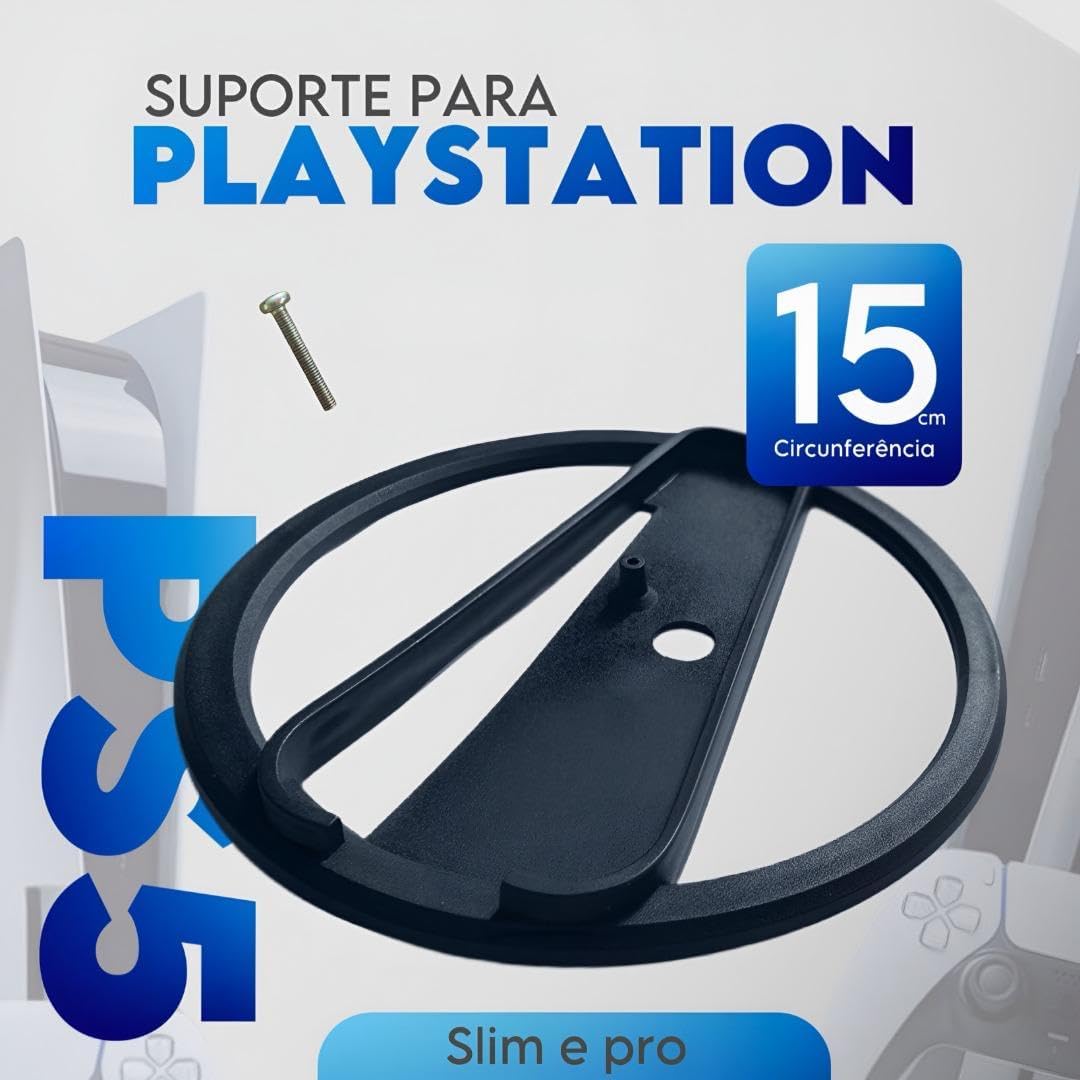 Suporte Base Vertical Para Playstation 5 Fat Slim Pro Ps5 Play