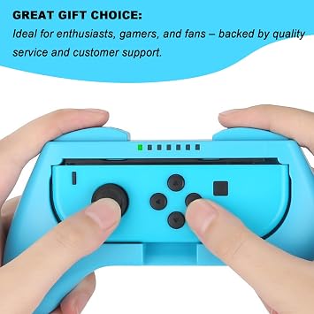 Suitable for Switch Thumb Grips, Compatible with Nintendo Switch Thumb Grips, Easy Installation for 3D Grips Caps (4 Pairs)