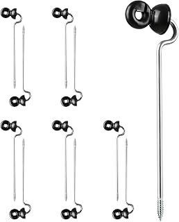 Fensmile 10 Pcs Electric Fence Insulators for Tape, Rope, Wire