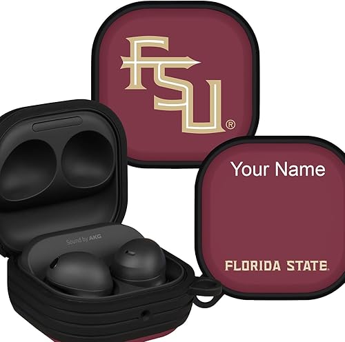 Miniatura 6 de Affinity Bands Florida State Seminoles Champion Series HDX - Funda compatible con Samsung Galaxy Buds Pro Champion Series,Camo,Clásico,bermellón