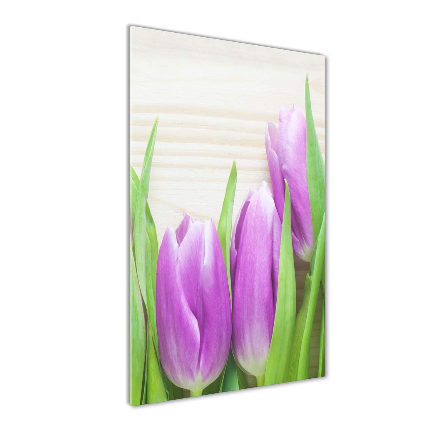 Image sur Plexiglas tulipes violettes pour illuminer votre chambre