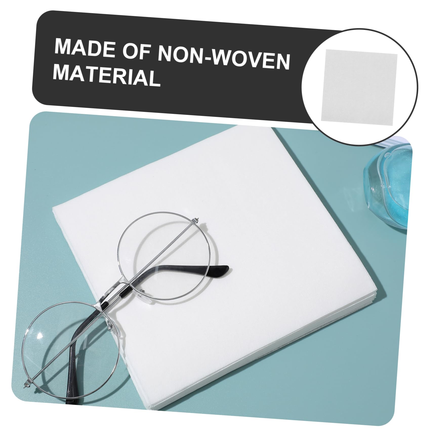 Gatuida 300 piezas de Limpieza sin Pelusa de Pequeñas para Lentes para Limpiar Pantallas Gafas y Uso Seguro y Eficaz