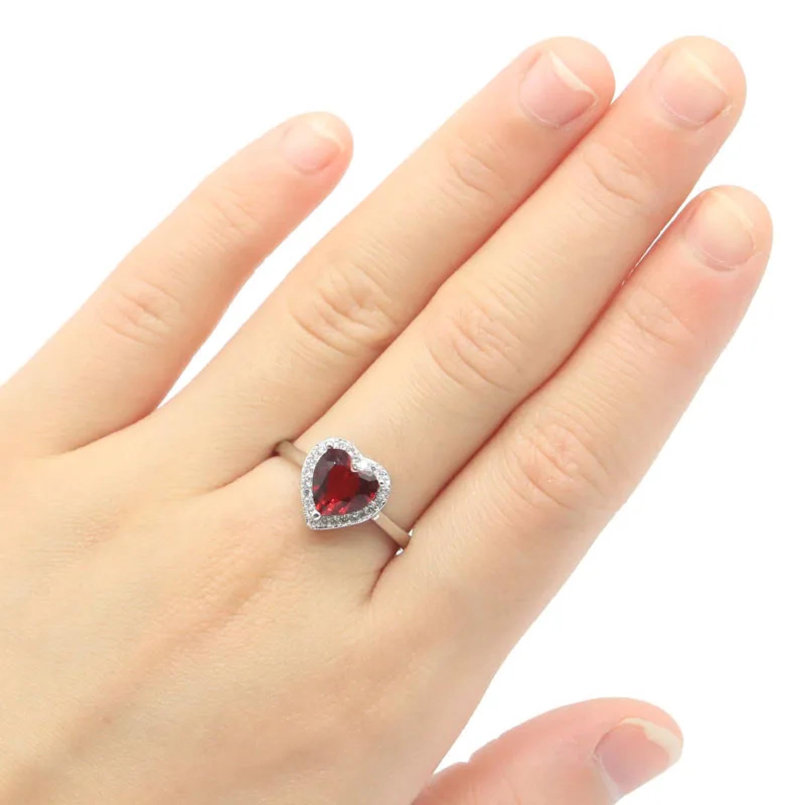 Ring Ringe Damen Bijouterie Herren 11 X 11 Mm, Schöne, Süße Goldene Citrin-Rotrubin-Damenringe Für Partys Und Den Täglichen Gebrauch, 7,5 Redbloodruby