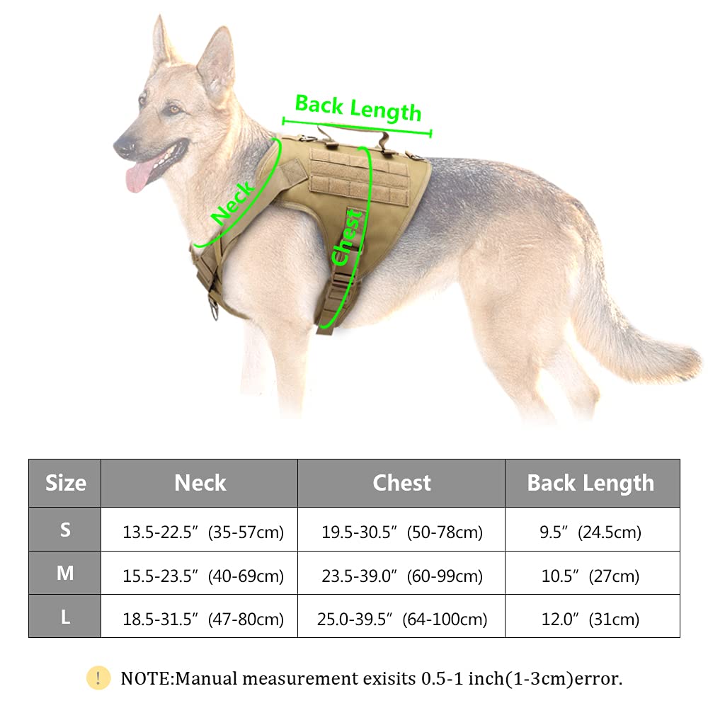 arnés para Perros, Arnés for Perros, Chaleco for de Entrenamiento for medianos y Grandes(Black,B)