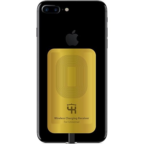 QI Receiver for iPhone 5-5c- SE- 6-6 Plus- 7-7 Plus- iPhone Wireless Receiver- QI Receiver- Charging Receiver - QI Wireless Receiver iPhone- QI Wireless Charging Adapter