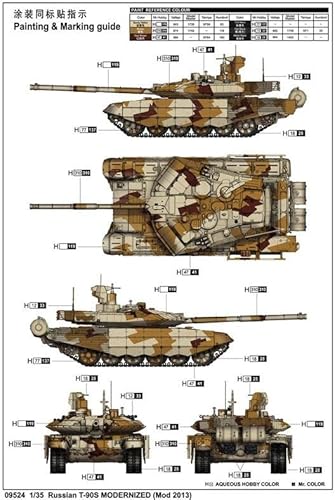 Miniatura 3 de Trumpeter Kit de modelo de armadura modernizada T-90S (Mod2013)