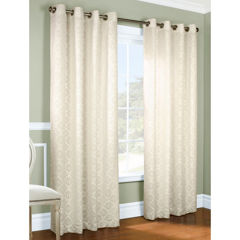 Lined Lace Curtains Curtains & Drapes
