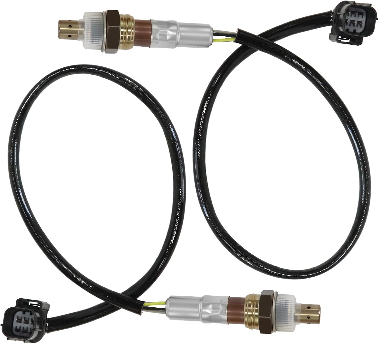 2008-2015 O2 Oxygen Sensor Upstream Front&Rear Fit for Honda Accord Crosstour Odyssey Pilot, Ridgeline, Acura MDX, RDX, RL, RLX, TL, TLX, TSX, ZDX V6 2008-2015 3.5L 3.7L, Replace 250-25059