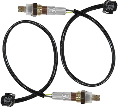 2008-2015 O2 Oxygen Sensor Upstream Front&Rear Fit for Honda Accord Crosstour Odyssey Pilot, Ridgeline, Acura MDX, RDX, RL, RLX, TL, TLX, TSX, ZDX V6 2008-2015 3.5L 3.7L, Replace 250-25059