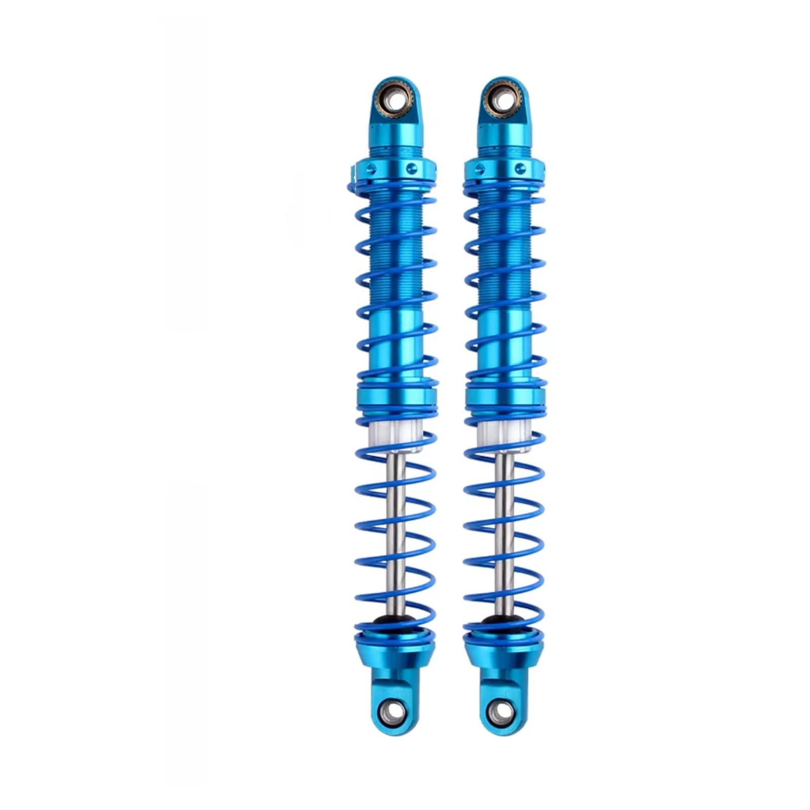 Amortiguadore Coche RC para Axial para SCX10 para TRX4 para Redcat Gen8 1/10 Amortiguadores Metálicos De 80 90 100 110 Y 120 Mm para Coche RC Camión Y Orugas(Blue 70mm 2pcs)