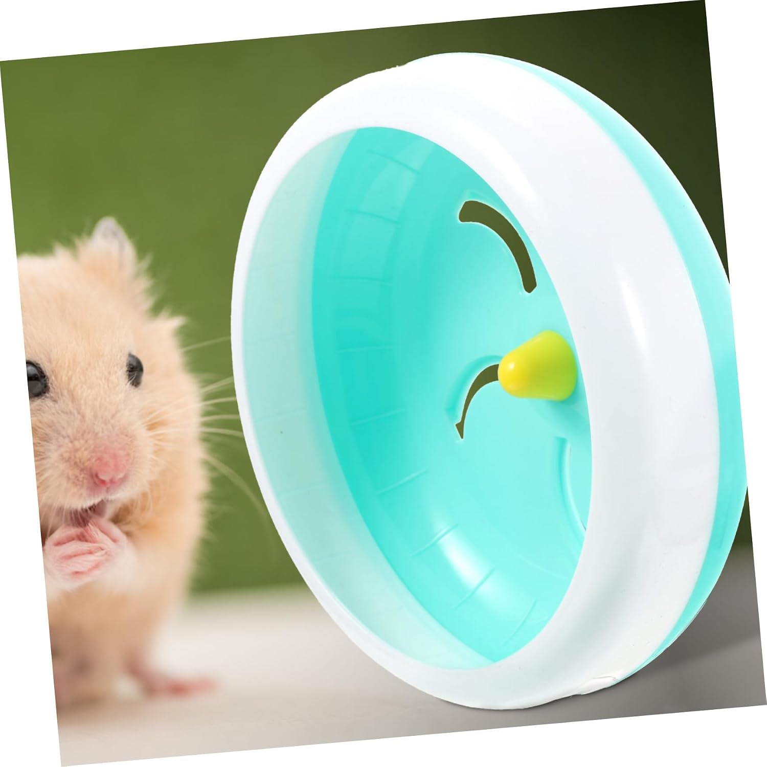 SUPVOX Hamster Running Wheel 7 Inch Plastic Exercise Wheel for Small Pets Silent Rotary Design for Hamsters Mice Gerbils Cage or
