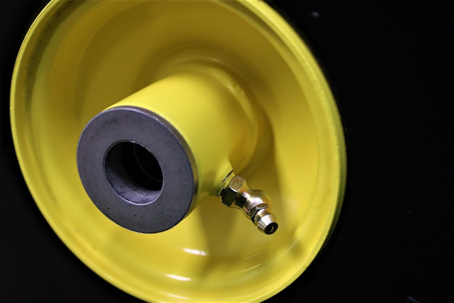 (Set of 2) 4.10/3.50-4 (10") Flat Free Tires and Wheels/Sawtooth tread, 4-1/4" Hub with 3/4" bore. Compatible with Toro 105-3471, Time Cutter Z, and John Deere