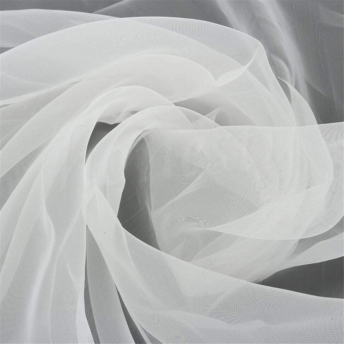 Toile de sérigraphie, 100 mailles 40 T, Largeur 1,27 m 3 m de long | Polyester blanc, pour textile, plastique, métal, verre et détails fins