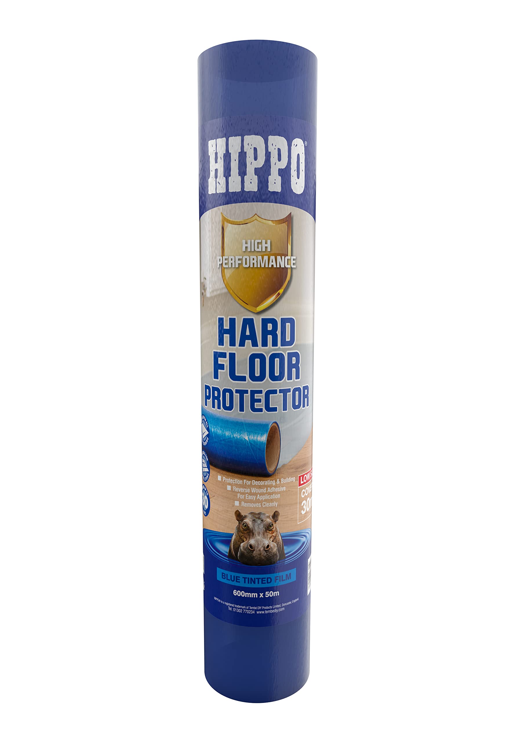 Hippo Blue H18601 600 Mm X 50 M Hard Floor Protector