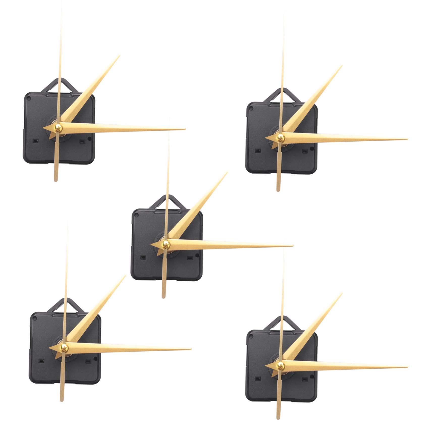 Hndhbfgrt 5X Quartz Clock Movement Mechanism Hour Hand DIY Repair Parts Kit